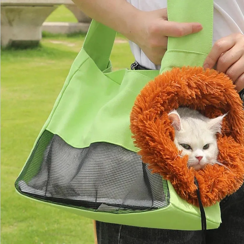 Lion Shaped Cat Carrier Bag