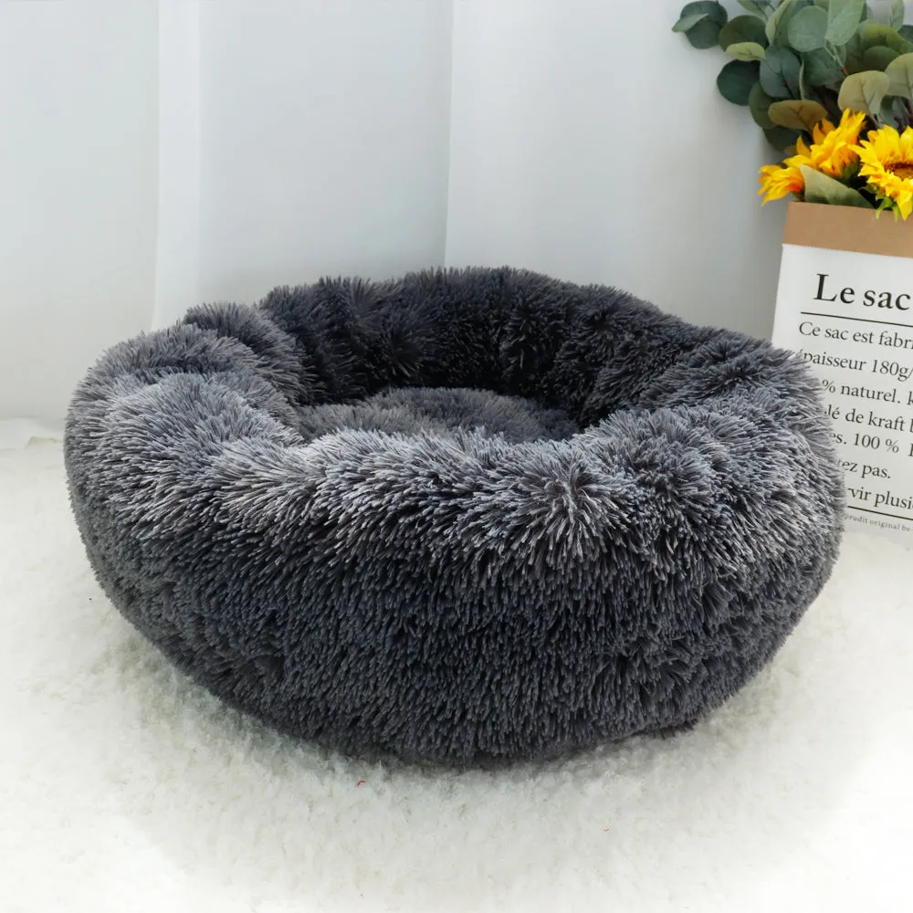 Long Plush Super Soft Pet Bed