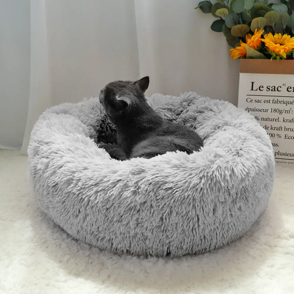 Long Plush Super Soft Pet Bed