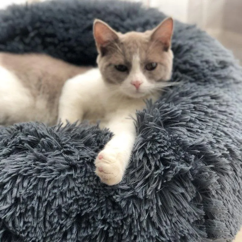 Long Plush Super Soft Pet Bed