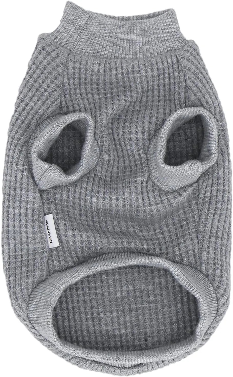 LOPHIPETS Lightweight Dog Sweaters for Puppy Small Dogs Puppy Chihuahua Yorkie Clothes-Gray/XXS