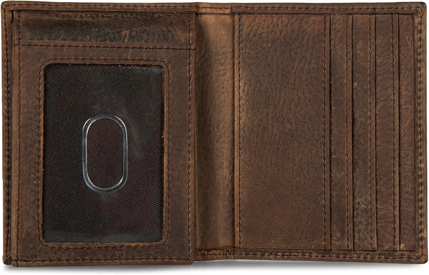 Lucky Brand Men's Trifold Wallet | Id Window | Card Slots | Leather | Organization | Durable | Stylish