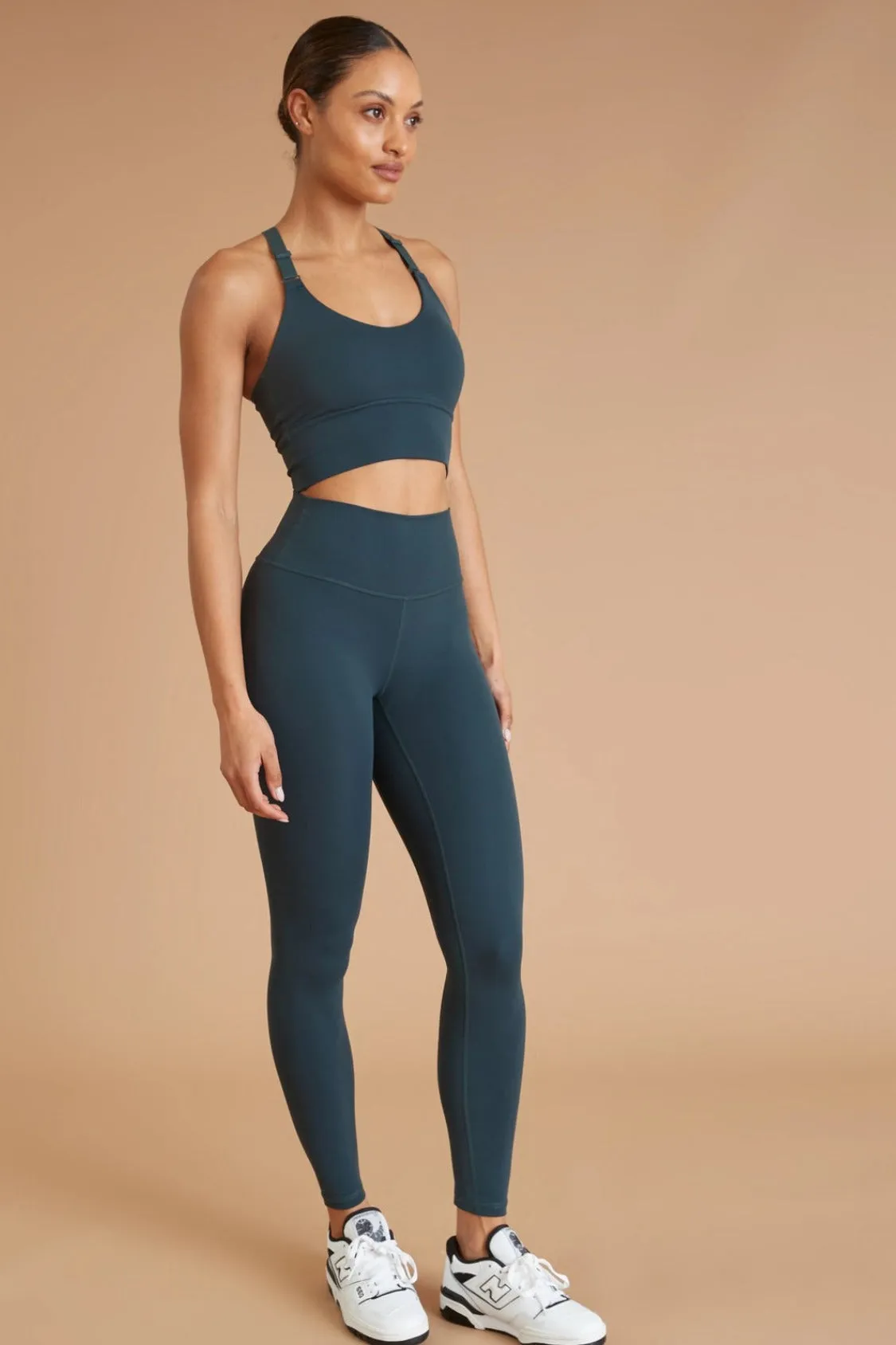 Madison Racerback Bra - Pine
