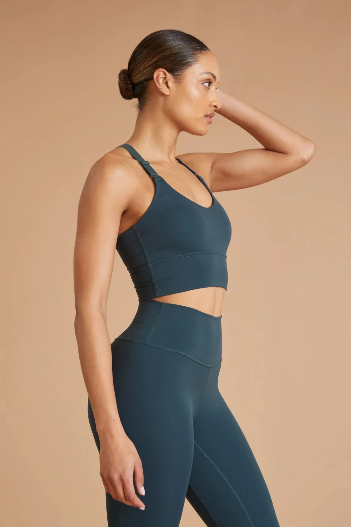 Madison Racerback Bra - Pine