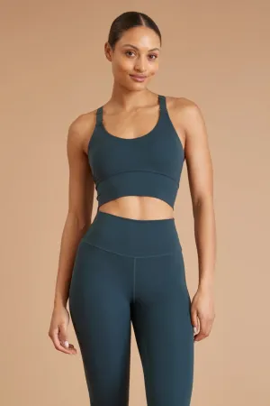 Madison Racerback Bra - Pine