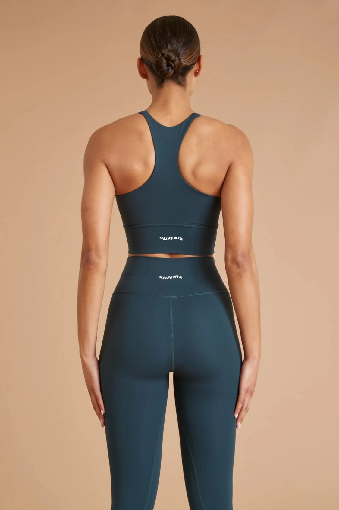 Madison Racerback Bra - Pine