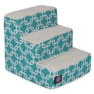 Majestic Pet Teal Links Pet Stairs