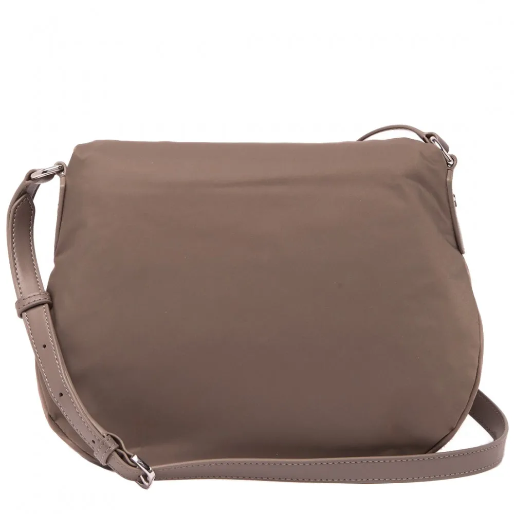 Marc Jacobs Preppy Nylon Natasha Crossbody Bag in Quartz Grey