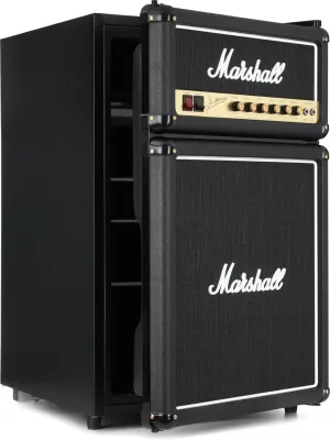Marshall MF44BLKNAU 4.4 Cubic-Foot Bar Fridge with Freezer, Black