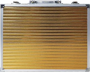 Master Case Travel Stylist Barber Case (Small, Gold)