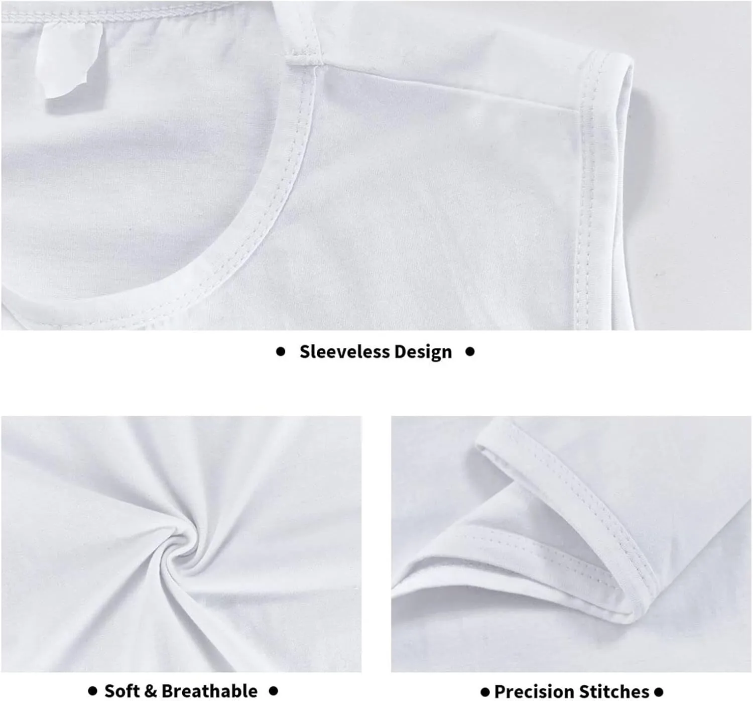 Men Muscle Quick Dry Tank Tops Sleeveless Undershirts for Sports Workout