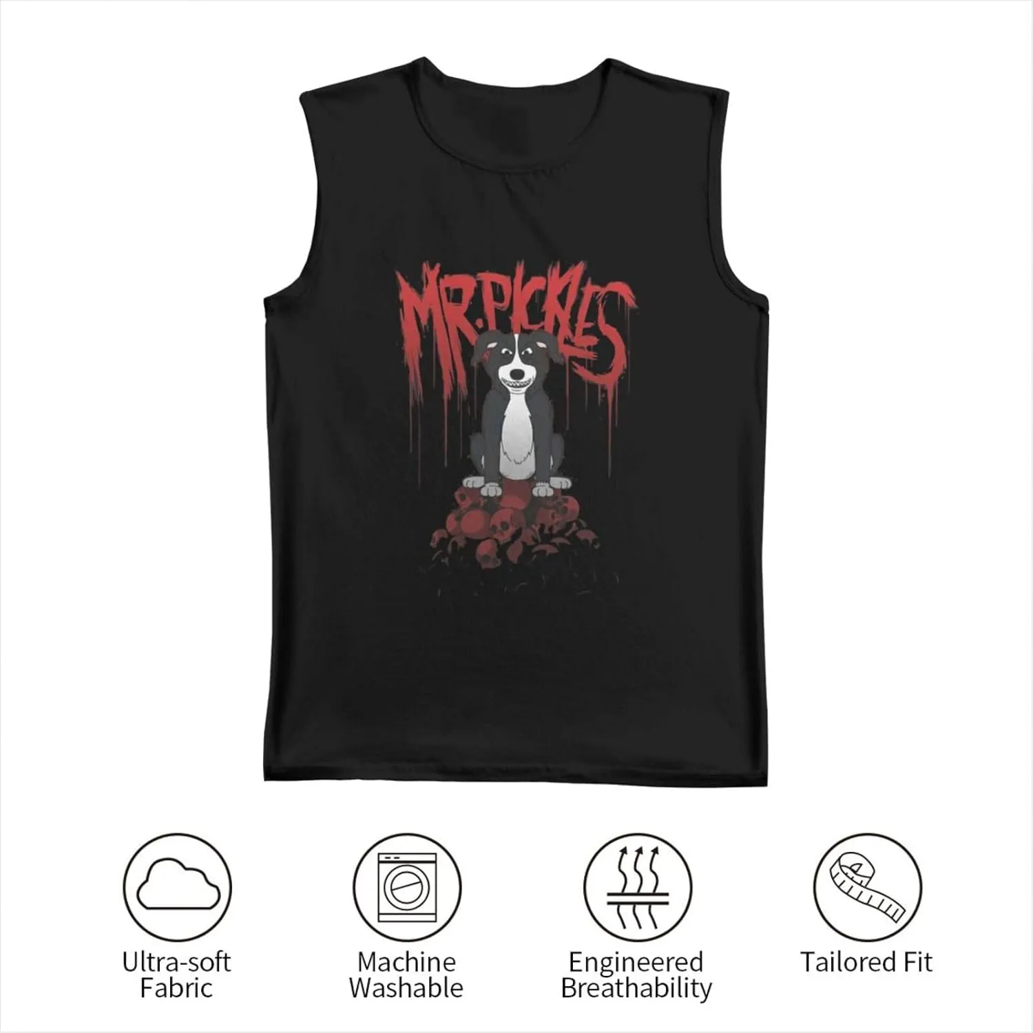 Men Muscle Quick Dry Tank Tops Sleeveless Undershirts for Sports Workout