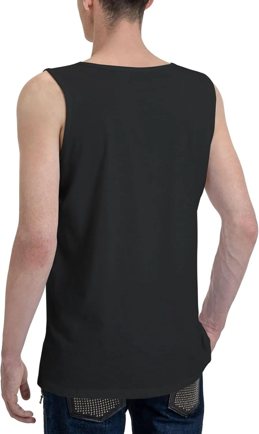 Men Muscle Quick Dry Tops Sleeveless Undershirt for Sports Bodybuilding