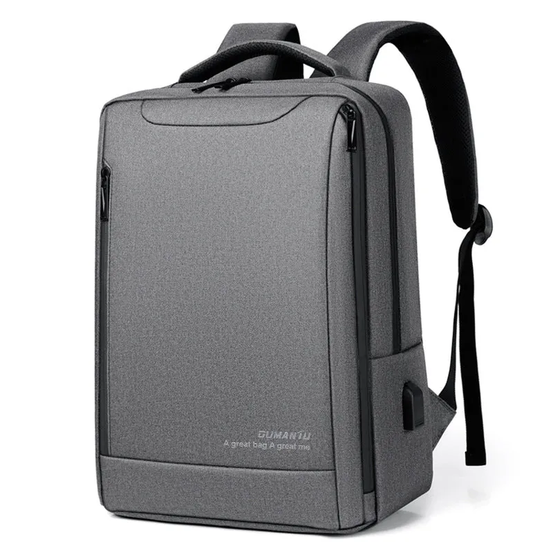 Men's Business Oxford Cloth Waterproof Computer Printable Backpacks