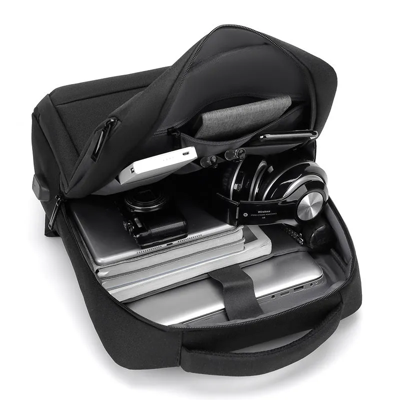 Men's Business Oxford Cloth Waterproof Computer Printable Backpacks