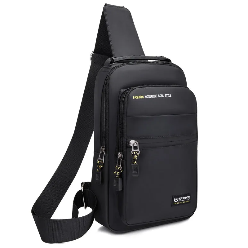 Men's Innovative New Fashion Oxford Cloth Men's Chest Bags