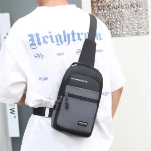Men's Innovative New Fashion Oxford Cloth Men's Chest Bags
