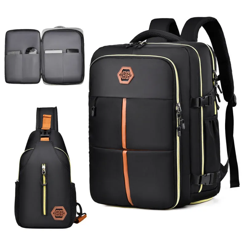 Men's Large Capacity Simple Style Inch Computer Backpacks
