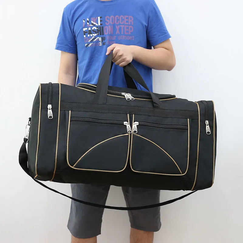 Men's Oxford Cloth Moving Storage Collect Clothes Travel Bags