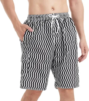 Mens Swimming Trunks Swim Trunks Quick Dry Swim Shorts with Mesh Lining Funny Swimwear Bathing Suits