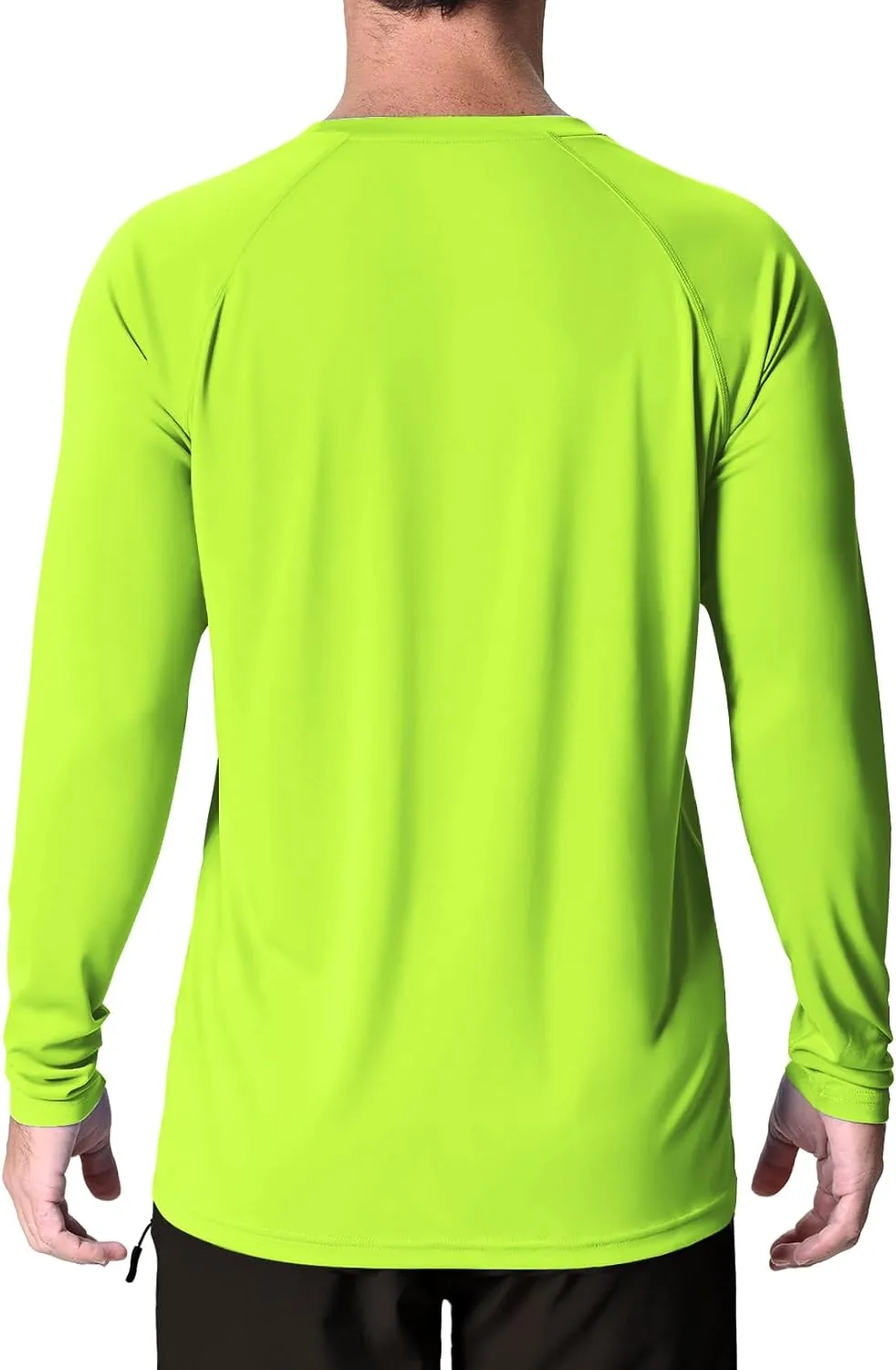 Men's UPF 50  Rash Guard Long Sleeve Sun Protection Running Shirts Quick Dry Workout Fishing Swim T-Shirts