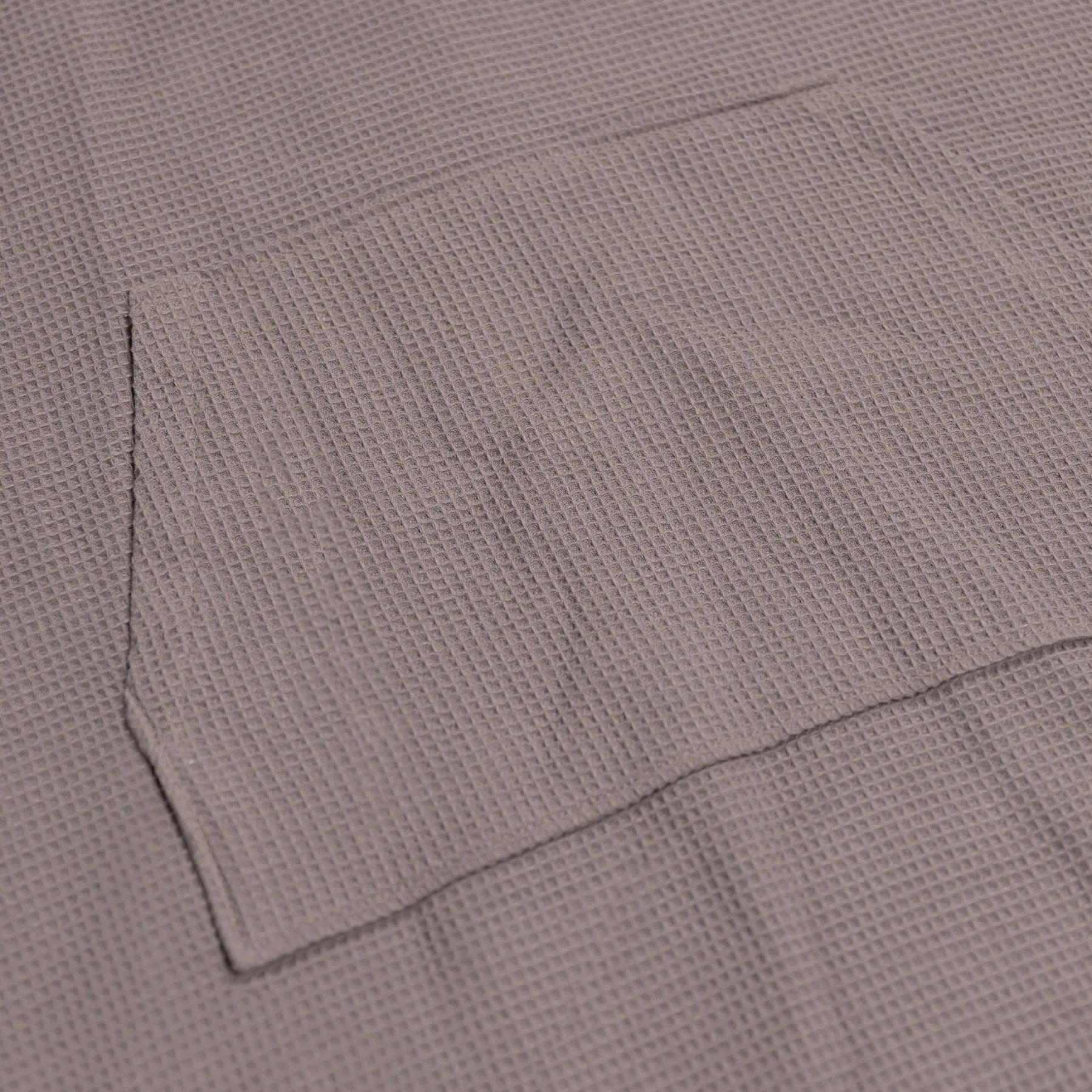 Mens Waffle Poncho