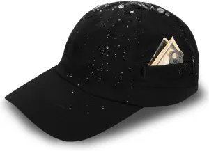 Mens Waterproof Baseball Cap Womens Rain Hat Foldable Outdoor Running Sun Fishing hat
