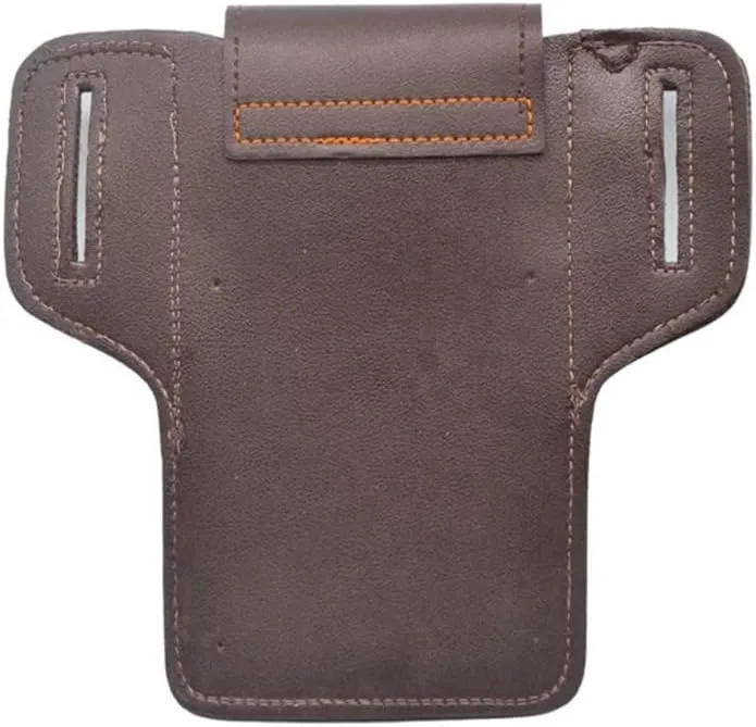 Microfiber Leather Mobile Phone Bag Men's Pocket Running Outdoor Construction site Work wear Belt Hanging Key