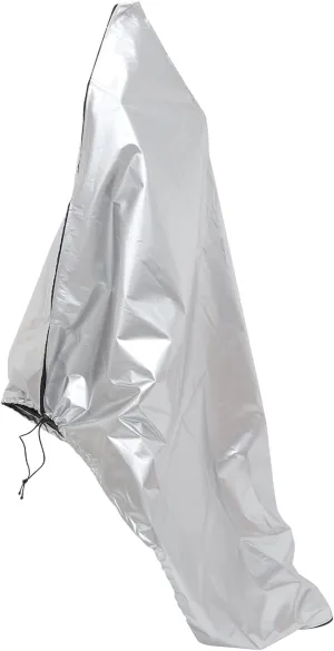 Milisten Telescope Cover Outdoor Sun Proof Astronomical Telescope Cover with Adjustable Drawstring for Indoor or Outdoor Use Silver
