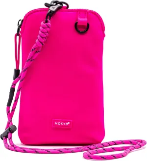 MOXYO Urban Nylon Crossbody Phone Bag, Small Lightweight and Durable Travel Bag With Removable, Adjustable Paracord Straps
