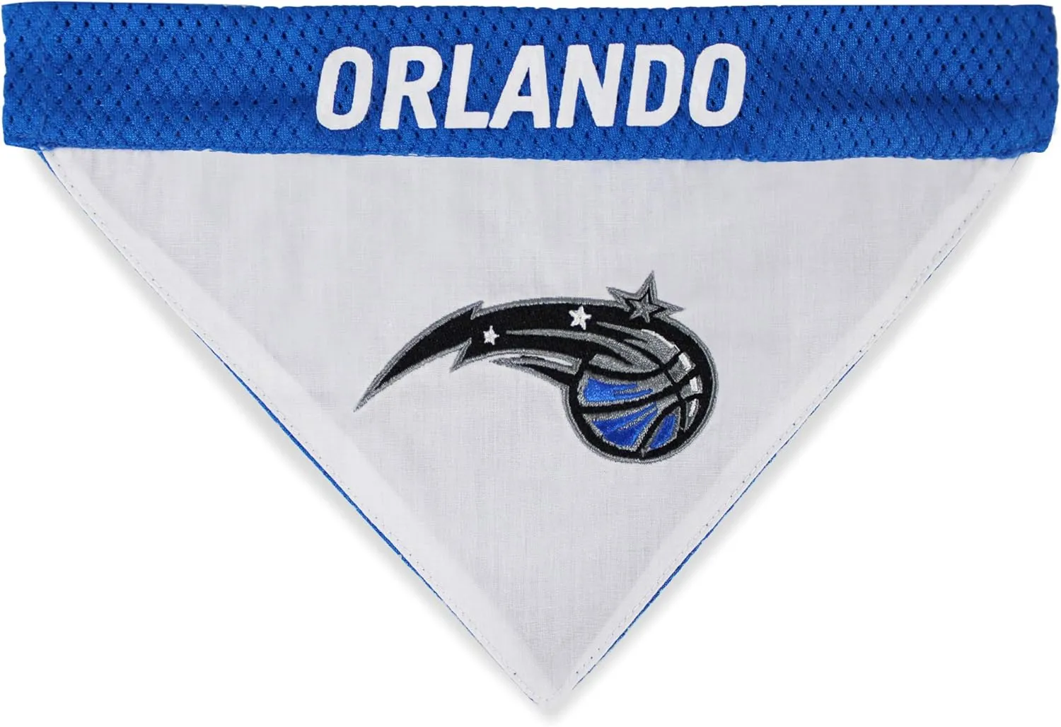 NBA Dog Bandana - Orlando Magic Reversible Pet Bandana. 2 Sided Home & Away Sports Bandana with a PREMIUM Embroidery TEAM Logo, Small/Medium