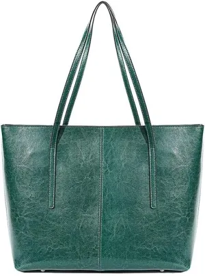 New Coffee Women Handbag 100% Genuine Leather Ladies Shoulder Purse Ladies Black Tote Bag Large Capacity Shopper Bags