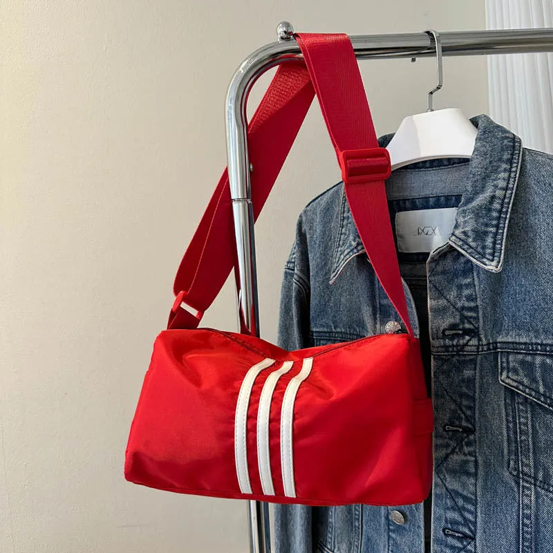 New Fashion Sports Casual Wide Shoulder Straps Crossbody Bag