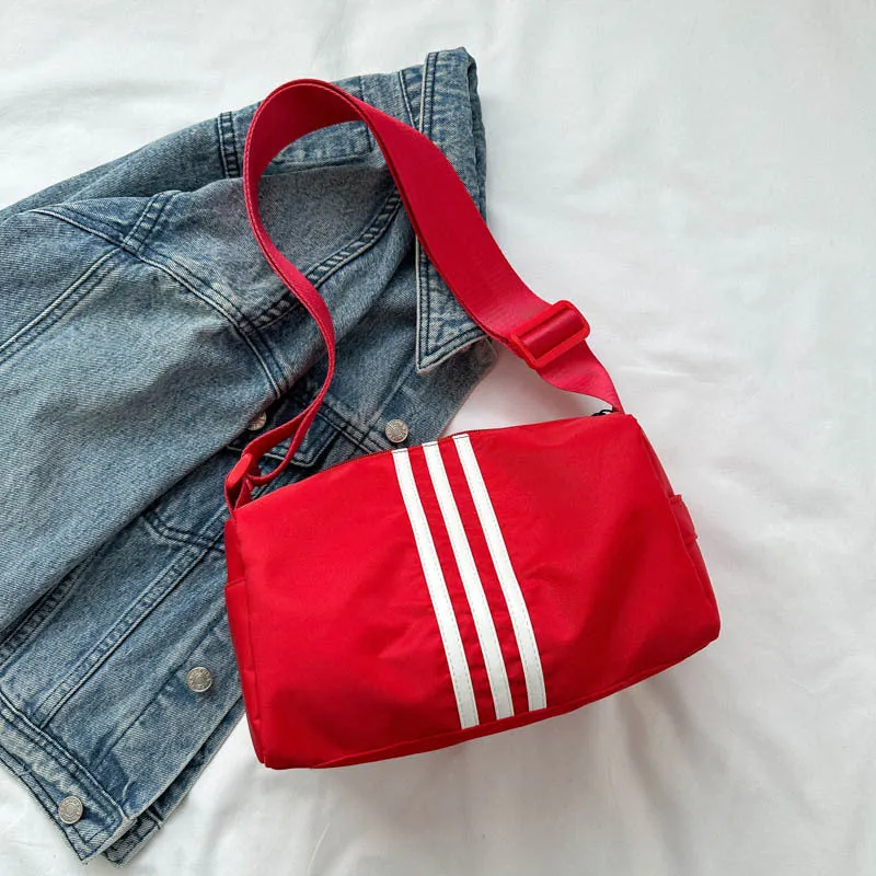 New Fashion Sports Casual Wide Shoulder Straps Crossbody Bag