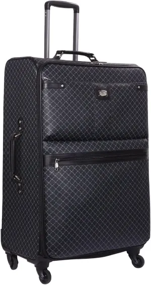 NEW RIONI BLACK SIGNATURE SPINNER LUGGAGE LARGE MANHATTAN 65 STB20121L