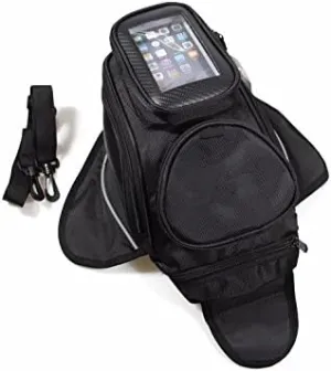 Niree Motorcycle Accessories Oil Fuel Tank Bag Magnet Pack MotoGear For GPS Or Cell Phone Waterproof Bag for Triumph TIGER 800/XC SPEED TRIPLE TIGER 1050/Sport THRUXTON THRUXTON Steve McQueen SE