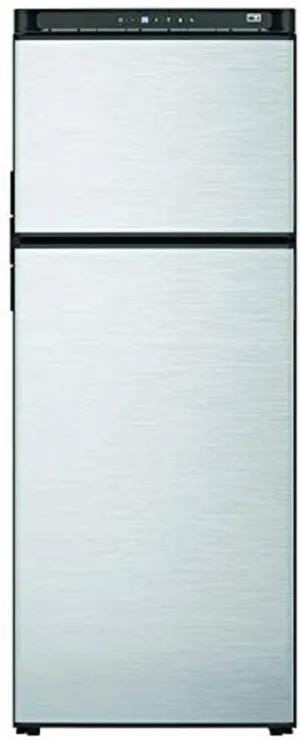 Norcold N10DCSSR Polar-Series 10 cu.ft. DC Compressor RV Refrigerator with Stainless Steel Doors - Right-Handed,Silver