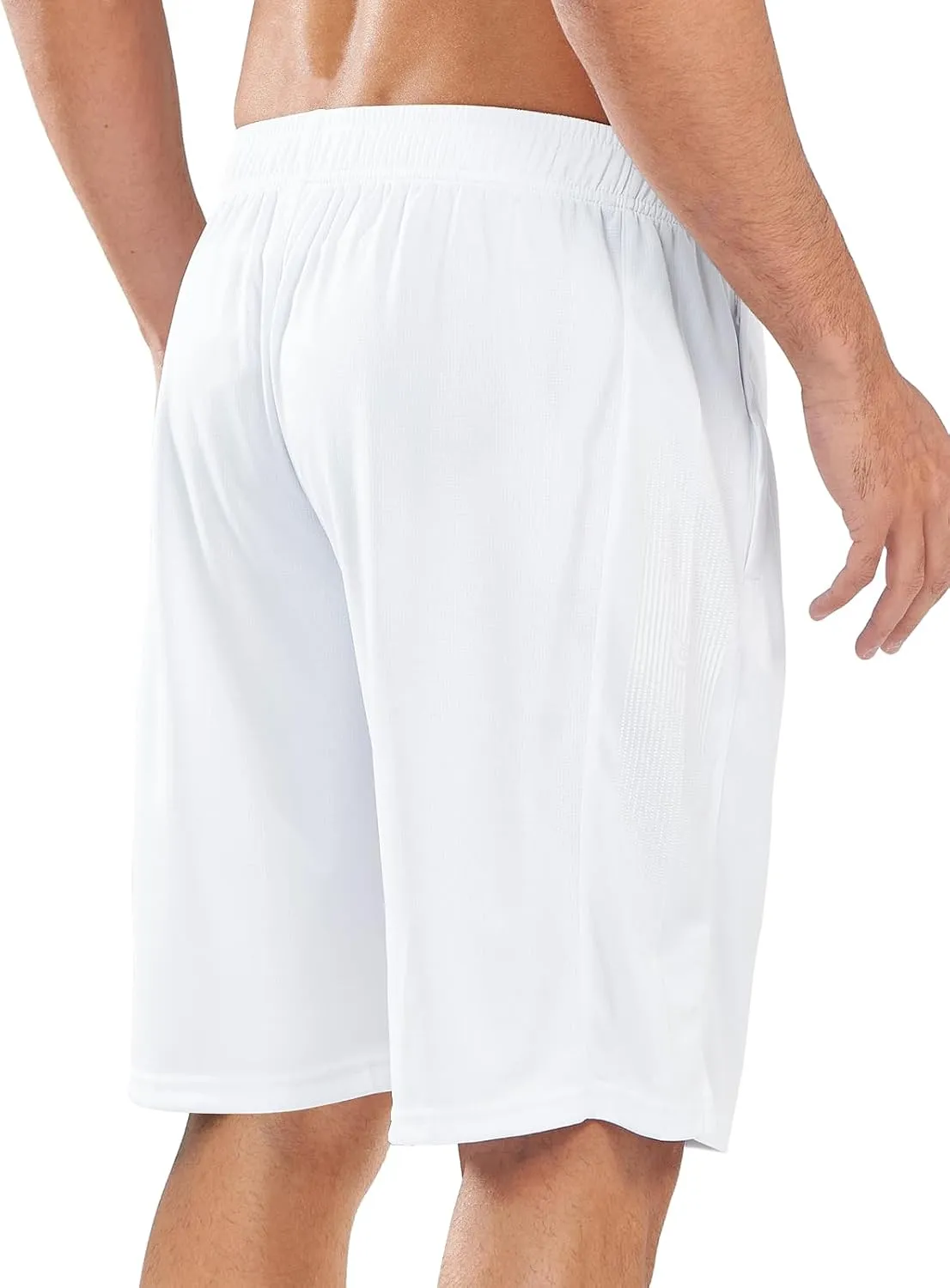 NORTHYARD Men's 10" Athletic Shorts Basketball Workout Gym Lightweight Quick Dry Shorts with Mesh & Zip Pockets