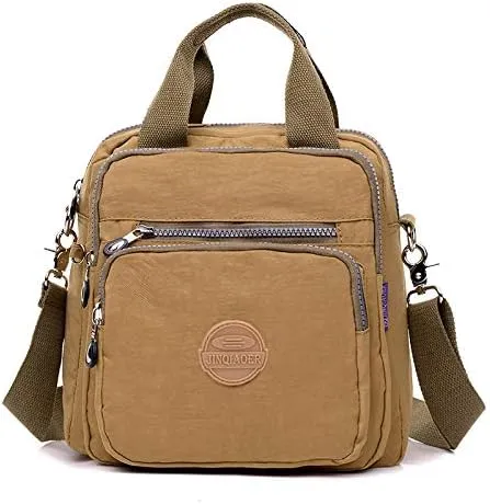 Nylon Crossbody Bag for Women Fashion Shoulder Bag Purse with Adjustable Strap