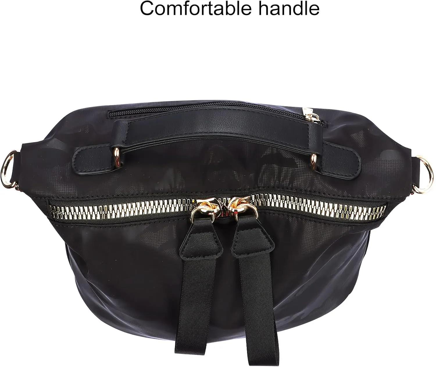 Nylon Crossbody Handbag for Women Anti-theft Purse Shopping Tote Bag Lightweight Shoulder Bag