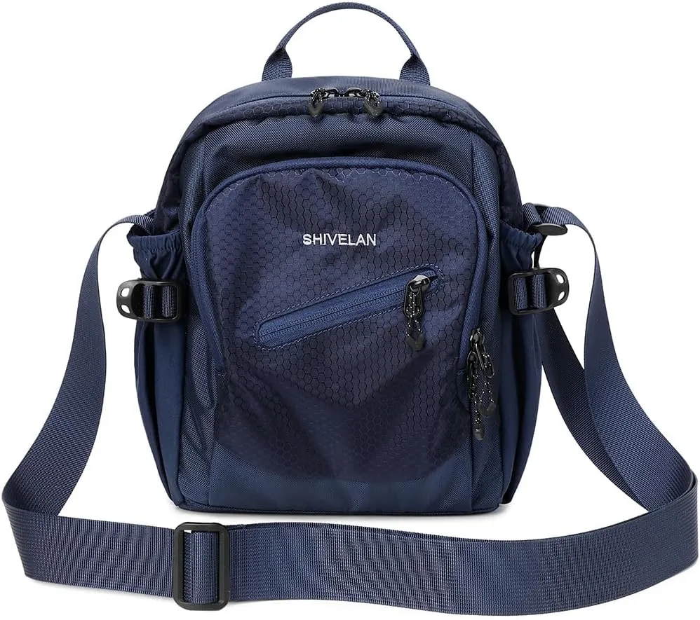 Nylon Crossbody Travel Bag for Women & Men Multi functional outdoor sports shoulder bag for travel、sports、hiking etc