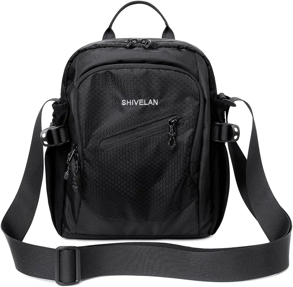 Nylon Crossbody Travel Bag for Women & Men Multi functional outdoor sports shoulder bag for travel、sports、hiking etc