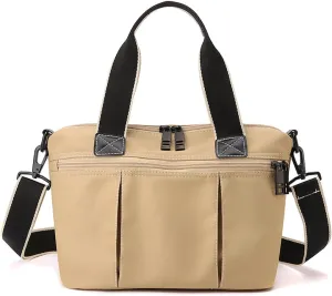 Nylon Handbag Waterproof Shoulder Bag for Women - Casual Crossbody Top Handle Messenger Bag