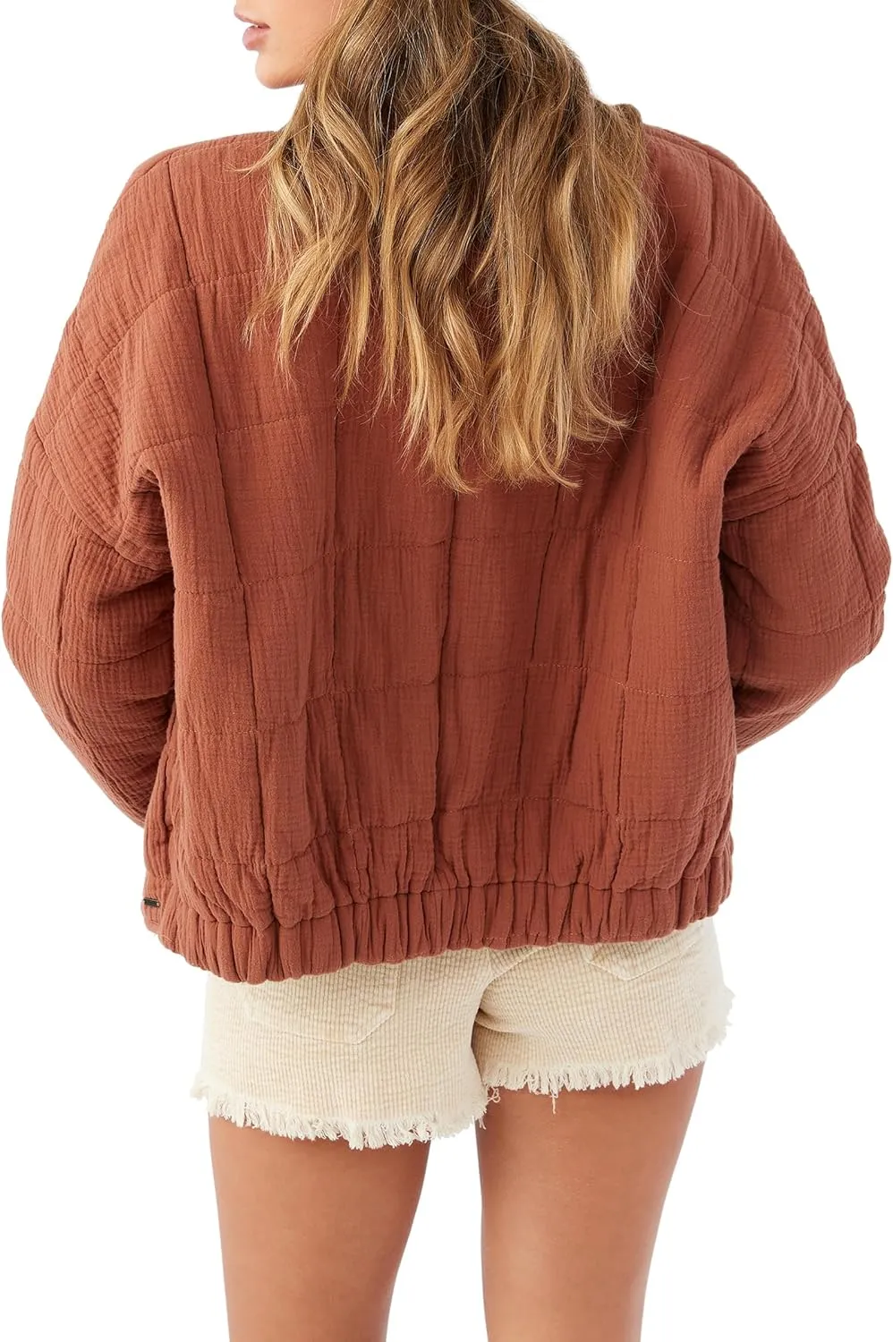 O'NEILL Women's Oversized Quilted Jacket - Lightweight Jackets for Women with Pockets - Casual and Comfortable