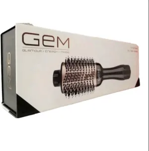 Online Brands Gem Hot Air Styling Brush for Dry Style Volume Black/Rose Gold