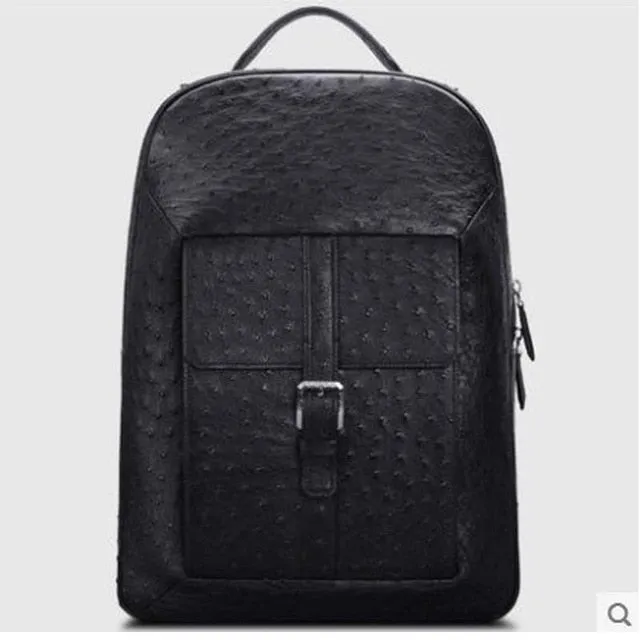 ostrich Cestbeau KK travel men's casual African Weekend sale bag handmade men leather business South large bag backpack leather Consistent quality capacity