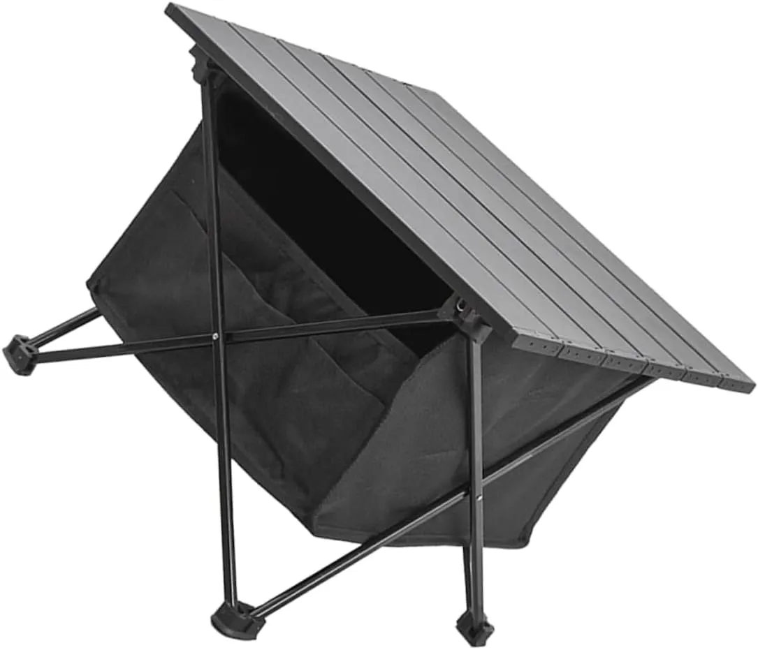 Outdoor Camping Table Mini Folding Desk Storage Bag Quick Setup for Event