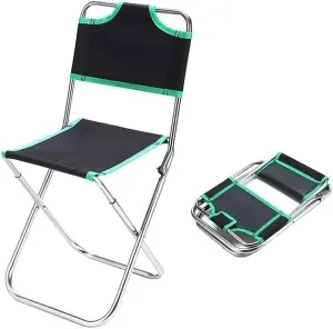 Outdoor Mini Folding Seat,Portable seat,Aluminum Mini Fishing Chair Small Stool Seat Heavy Duty Foldable for Backpacking Hiking Camping Picnic Travel