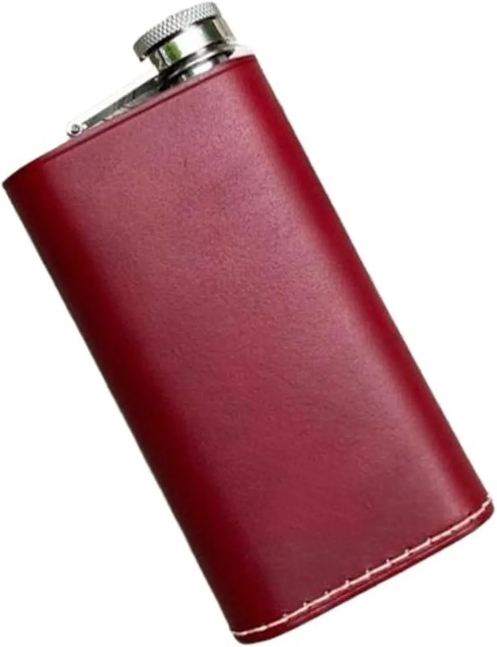 Outdoor Travel Flasks 304 Stainless Steel Flasks for Liquor for Men Wedding Party Birthdays 150ml Small Flasks(Red)