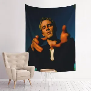 OVILYKD Drew Actors Starkey Tapestry Wall Art Hanging Tapestry Poster for Living Room Bedroom Dorm Party Home Decor 29X37 Inch